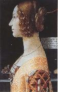 Domenico Ghirlandaio,Portrait of Giovanna Tornabuoni Sandro Botticelli